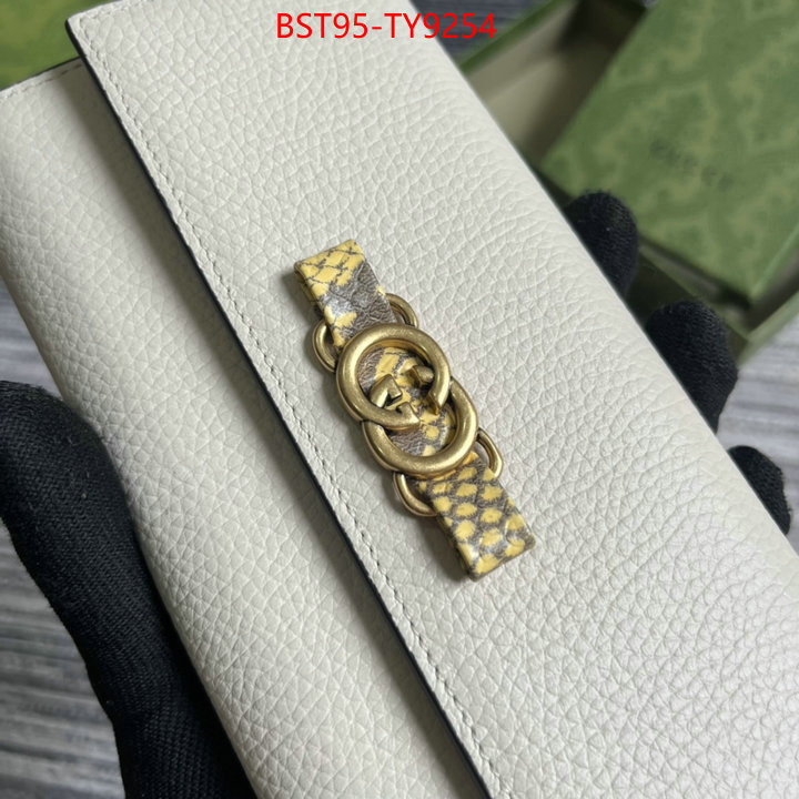 Gucci Bags(TOP)-Wallet- shop the best high quality ID: TY9254 $: 95USD