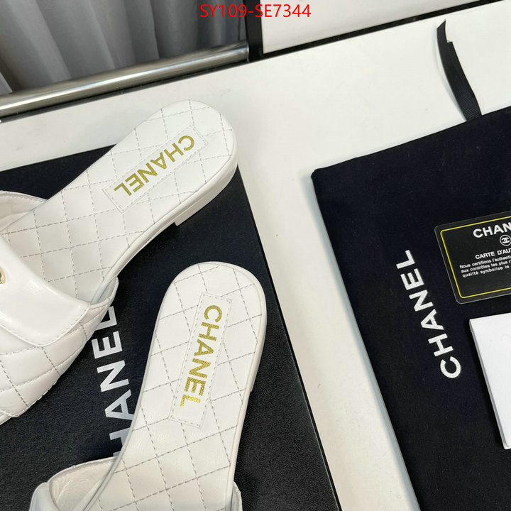 Women Shoes-Chanel high quality replica designer ID: SE7344 $: 109USD