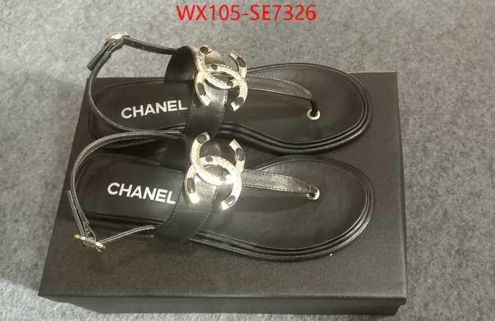 Women Shoes-Chanel where could you find a great quality designer ID: SE7326 $: 105USD