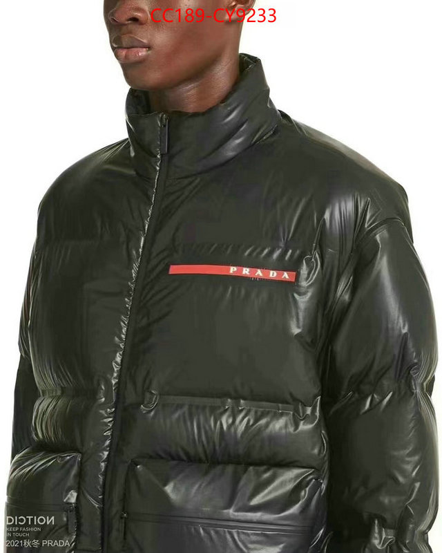 Down jacket Women-Prada top brands like ID: CY9233 $: 189USD