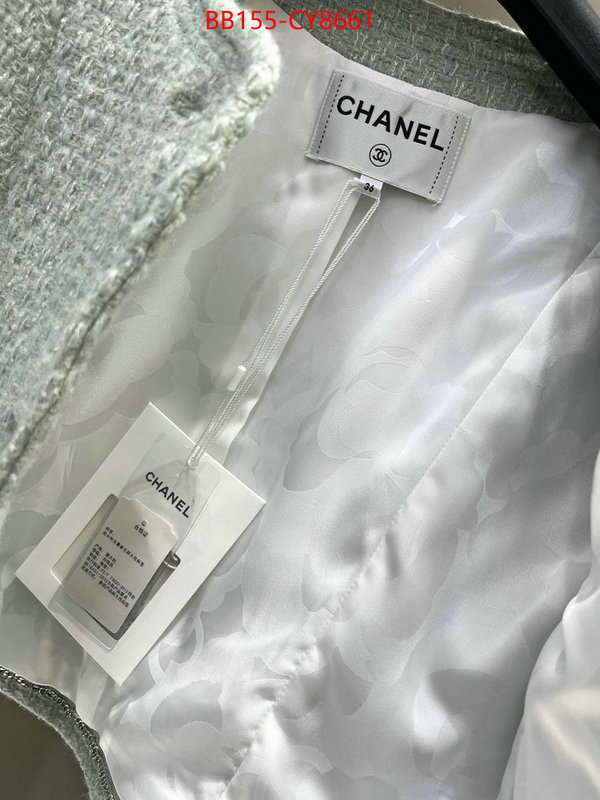 Clothing-Chanel where should i buy to receive ID: CY8661 $: 155USD