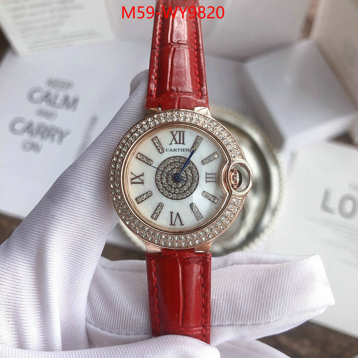 Watch(4A)-Cartier are you looking for ID: WY9820 $: 59USD