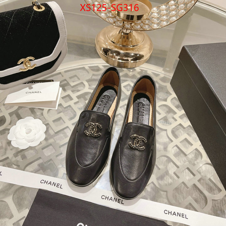 Women Shoes-Chanel aaaaa+ replica designer ID: SG316 $: 125USD