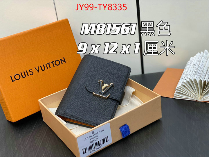 LV Bags(TOP)-Wallet we curate the best ID: TY8335 $: 99USD