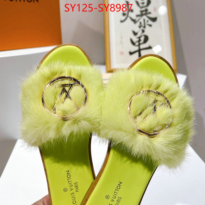 Women Shoes-LV buy sell ID: SY8987 $: 125USD