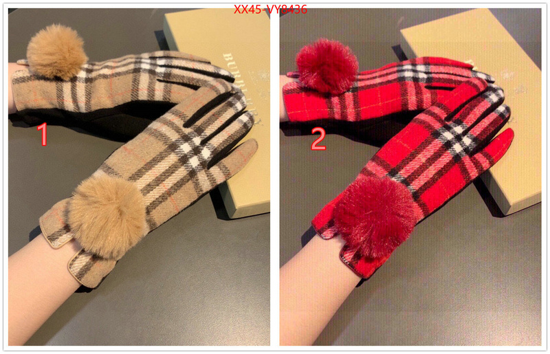 Gloves-Burberry counter quality ID: VY8436 $: 45USD