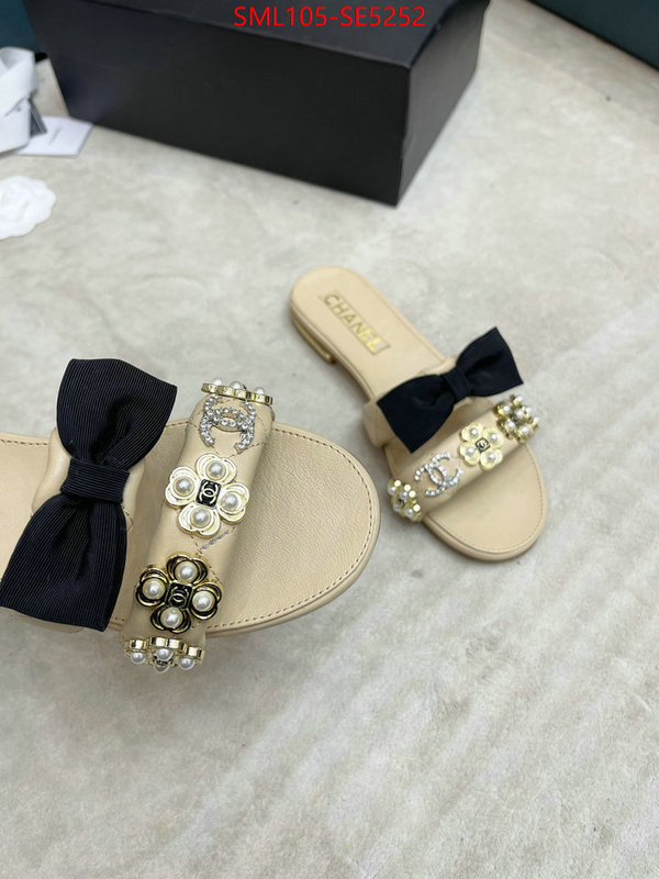 Women Shoes-Chanel luxury fake ID: SE5252 $: 105USD