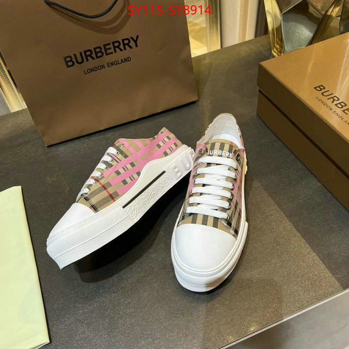 Women Shoes-Burberry how to buy replica shop ID: SY8914 $: 115USD