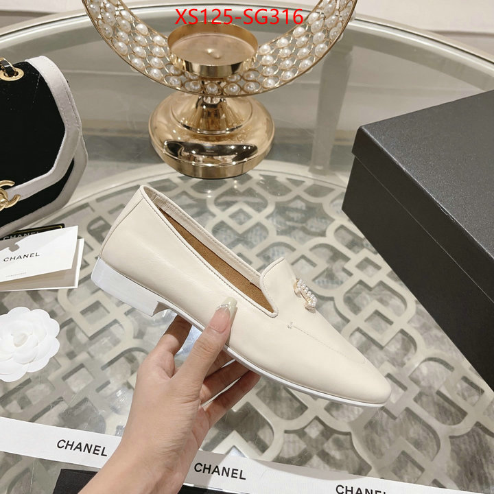 Women Shoes-Chanel aaaaa+ replica designer ID: SG316 $: 125USD