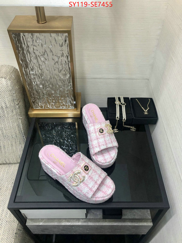 Women Shoes-Chanel best site for replica ID: SE7455 $: 119USD