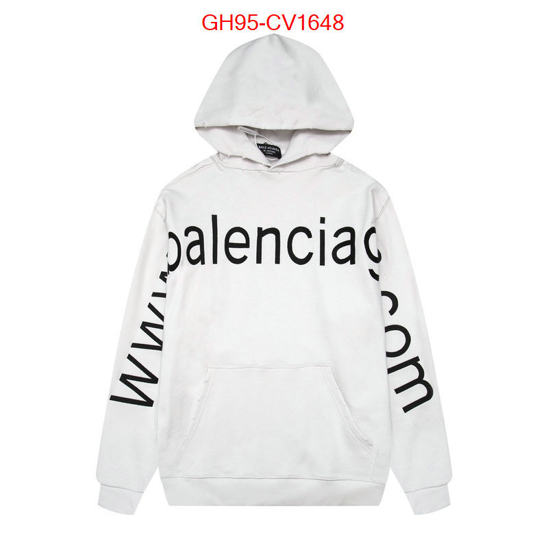 Clothing-Balenciaga aaaaa+ replica designer ID: CV1648 $: 95USD