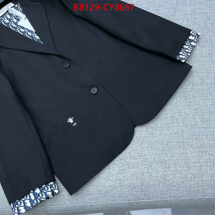 Clothing-Dior high quality ID: CY8667 $: 129USD