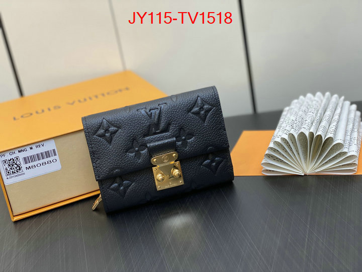 LV Bags(TOP)-Wallet aaaaa+ replica ID: TV1518 $: 115USD