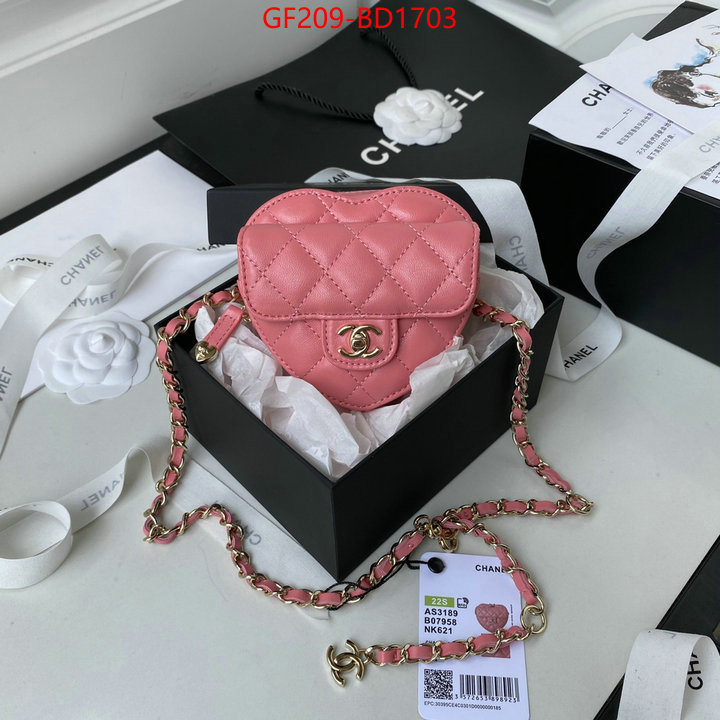 Chanel Bags(TOP)-Diagonal- luxury ID: BD1703 $: 209USD