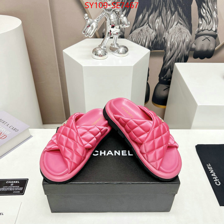 Women Shoes-Chanel top 1:1 replica ID: SE7467 $: 109USD