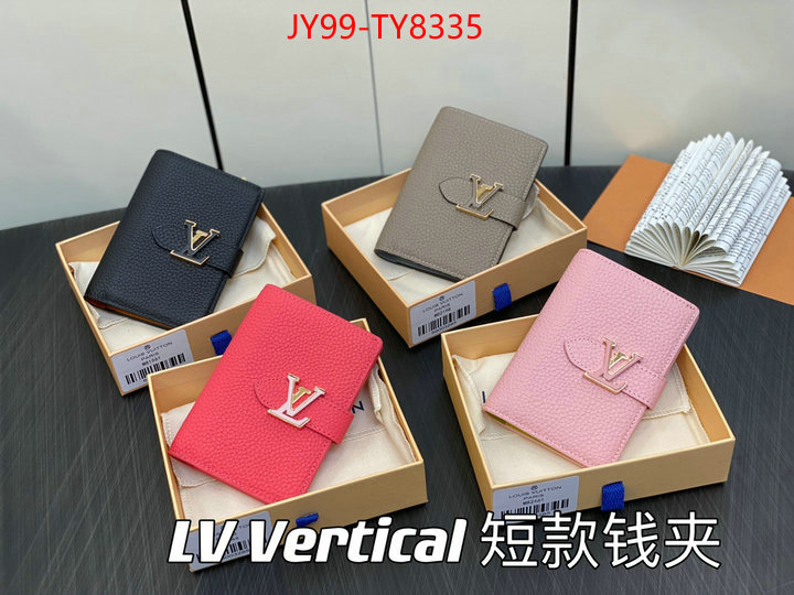 LV Bags(TOP)-Wallet we curate the best ID: TY8335 $: 99USD