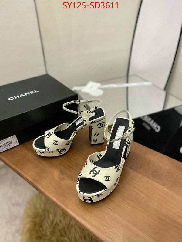 Women Shoes-Chanel high quality designer replica ID: SD3611 $: 125USD