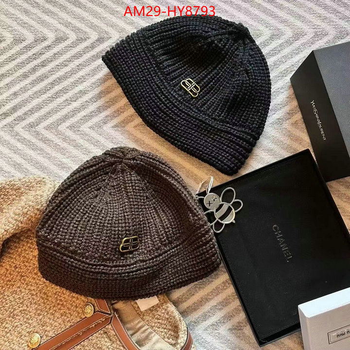 Cap(Hat)-Balenciaga brand designer replica ID: HY8793 $: 29USD