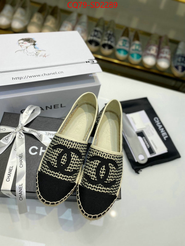 Women Shoes-Chanel where to buy ID: SD2289 $: 79USD