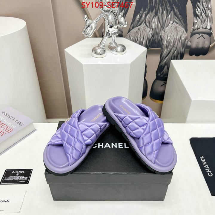 Women Shoes-Chanel top 1:1 replica ID: SE7467 $: 109USD