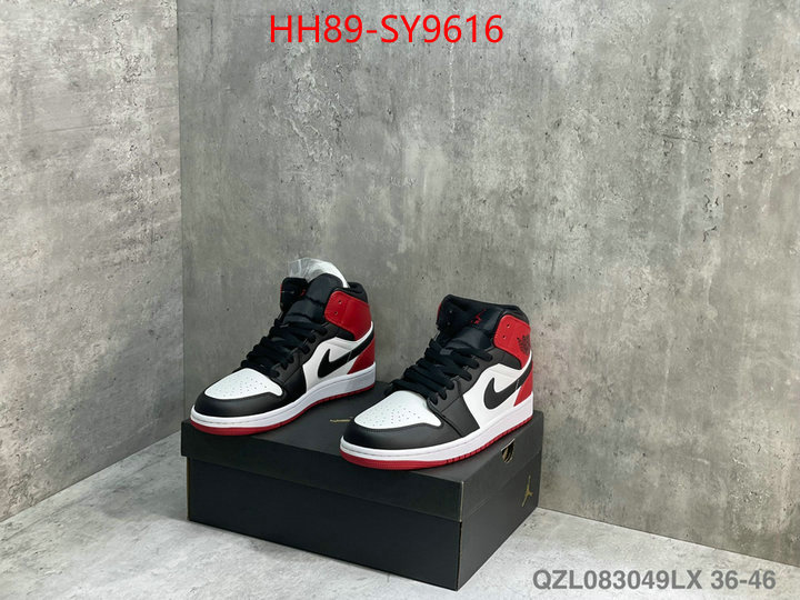 Men Shoes-Air Jordan luxury fashion replica designers ID: SY9616 $: 89USD