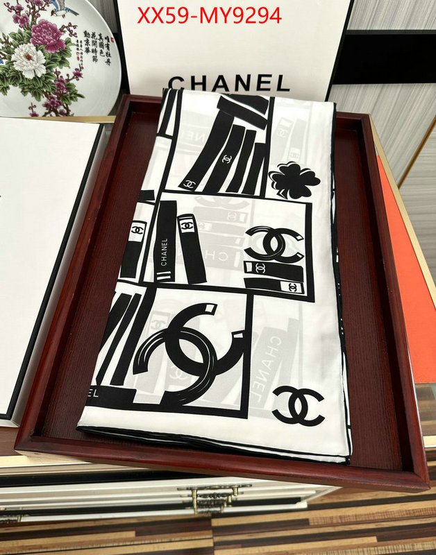 Scarf-Chanel cheap ID: MY9294 $: 59USD