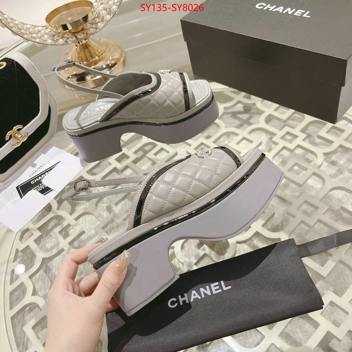 Women Shoes-Chanel perfect replica ID: SY8026 $: 135USD