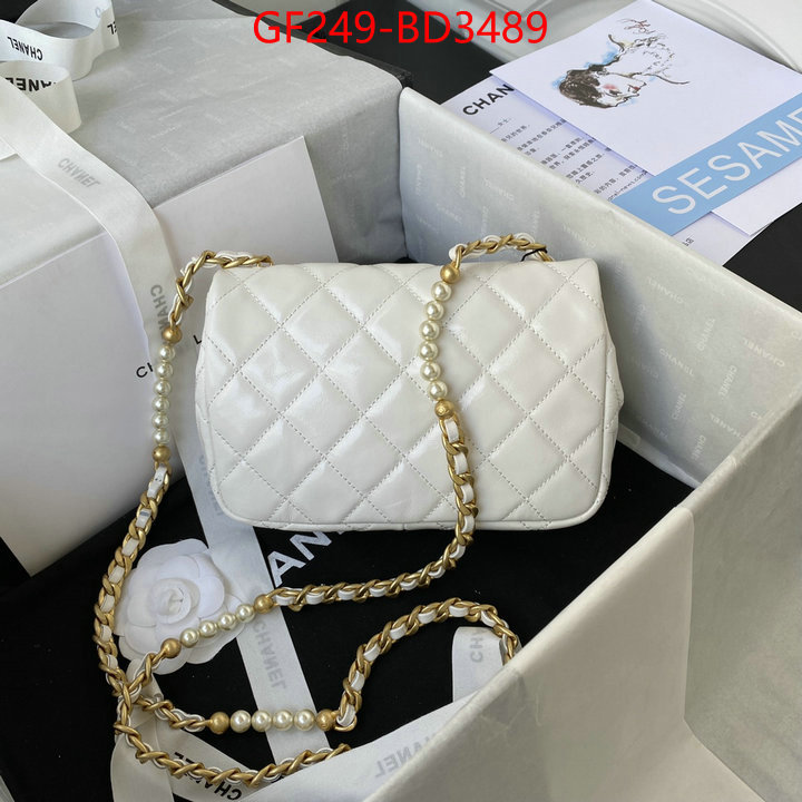 Chanel Bags(TOP)-Diagonal- replica aaaaa designer ID: BD3489 $: 249USD