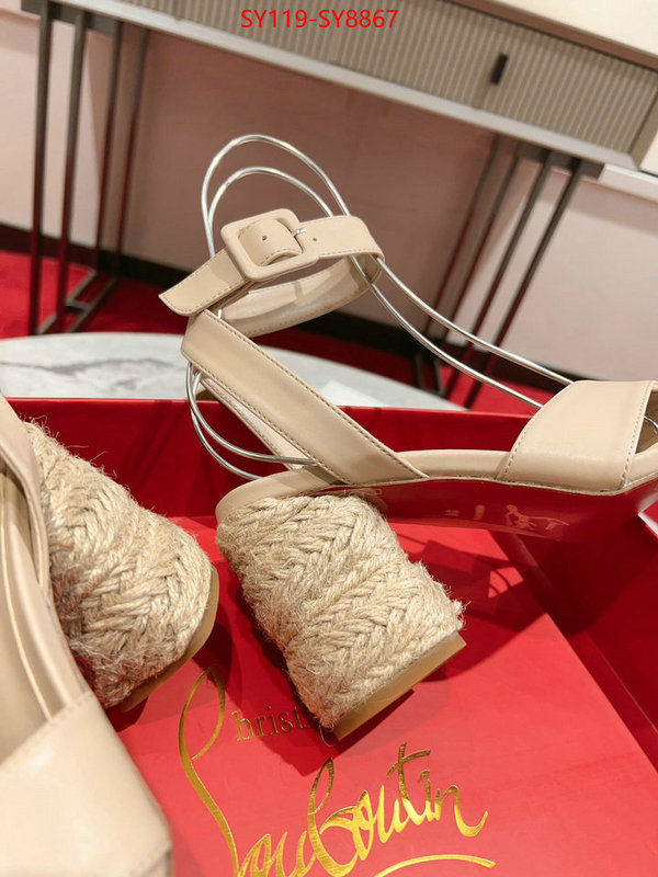 Women Shoes-Christian Louboutin how to find replica shop ID: SY8867 $: 119USD