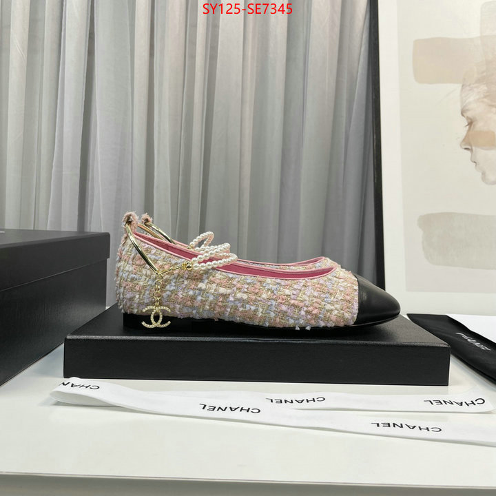 Women Shoes-Chanel wholesale sale ID: SE7345 $: 125USD