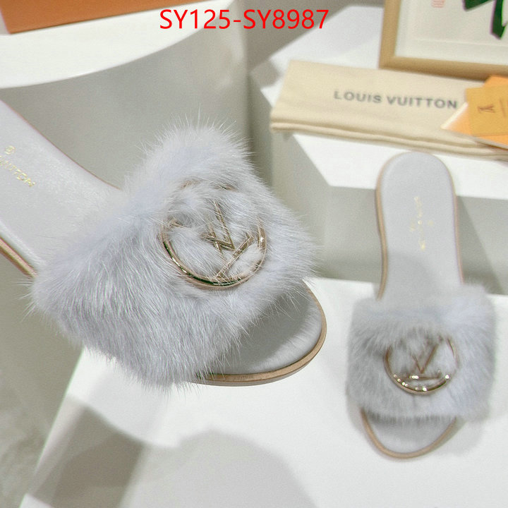 Women Shoes-LV buy sell ID: SY8987 $: 125USD