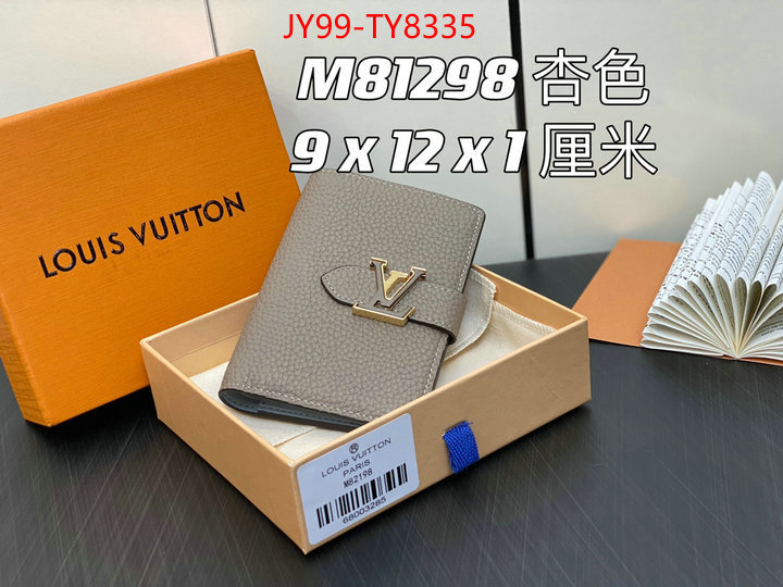 LV Bags(TOP)-Wallet we curate the best ID: TY8335 $: 99USD