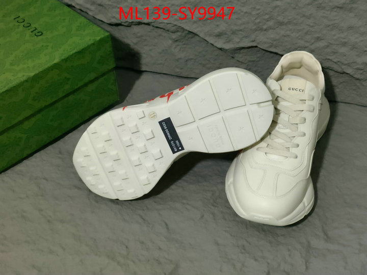 Men Shoes-Gucci mirror quality ID: SY9947 $: 139USD