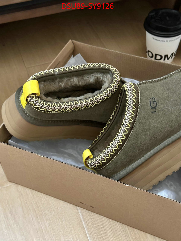 Women Shoes-UGG top quality fake ID: SY9126 $: 89USD