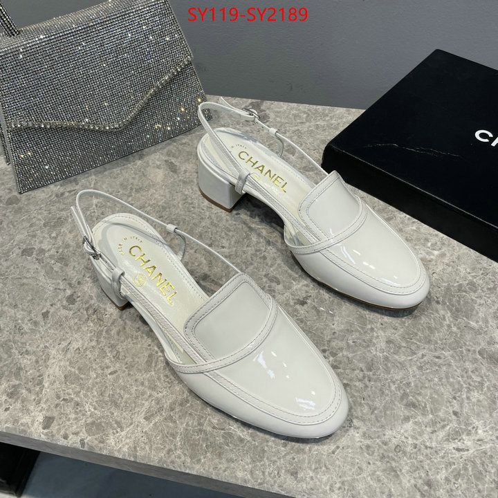 Women Shoes-Chanel fake cheap best online ID: SY2189 $: 119USD