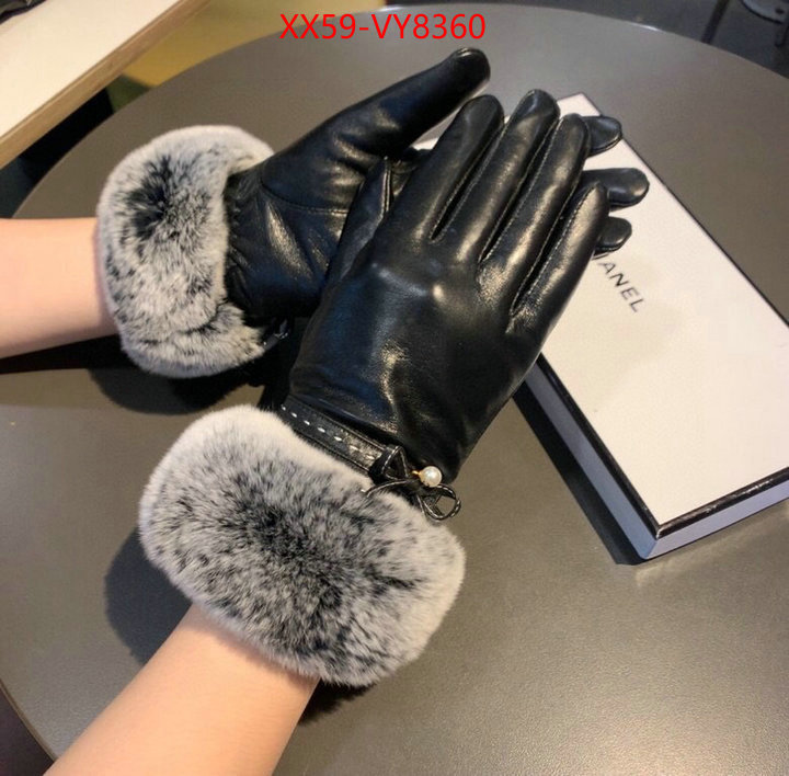 Gloves-Chanel top 1:1 replica ID: VY8360 $: 59USD