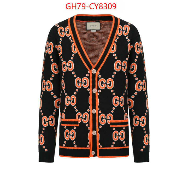 Clothing-Gucci knockoff highest quality ID: CY8309 $: 79USD