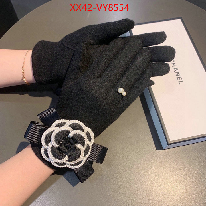 Gloves-Chanel perfect replica ID: VY8554 $: 42USD