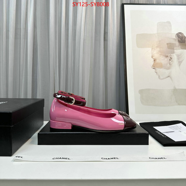 Women Shoes-Chanel what are the best replica ID: SY8008 $: 125USD