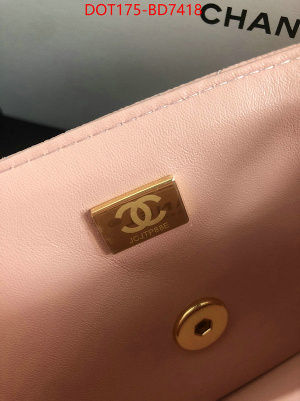 Chanel Bags(TOP)-Diagonal- replica 1:1 ID: BD7418 $: 175USD