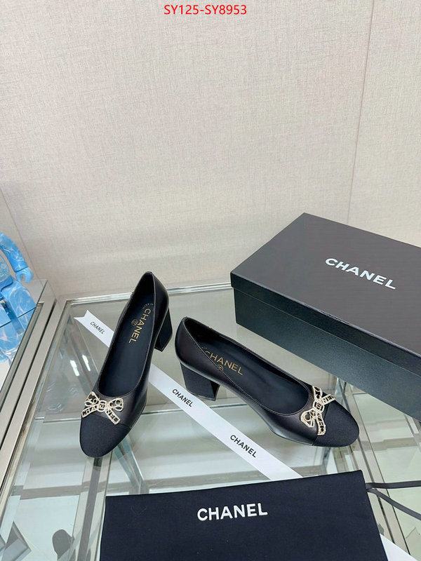 Women Shoes-Chanel replica online ID: SY8953 $: 125USD