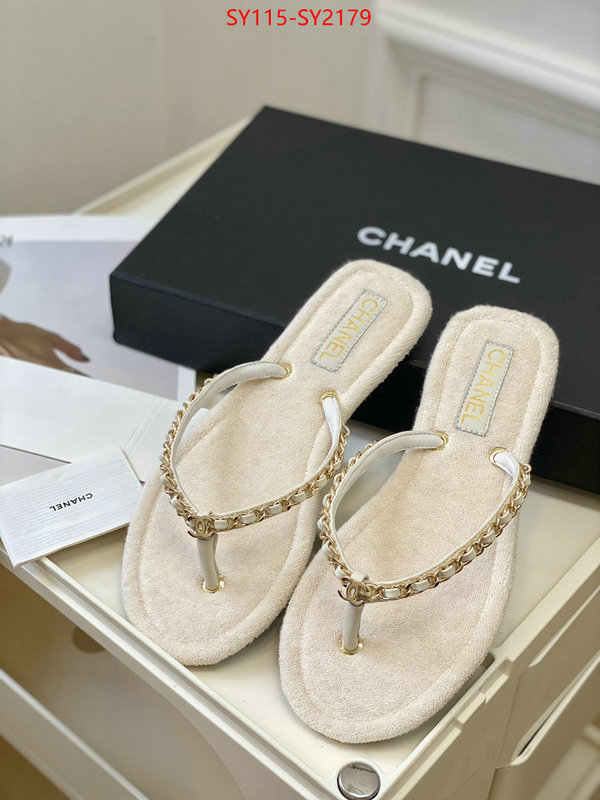 Women Shoes-Chanel aaaaa+ class replica ID: SY2179 $: 115USD