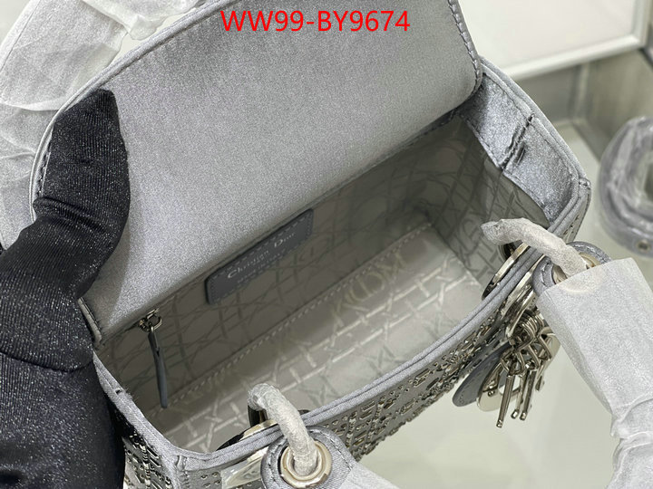 Dior Bags(4A)-Lady- fake high quality ID: BY9674 $: 99USD