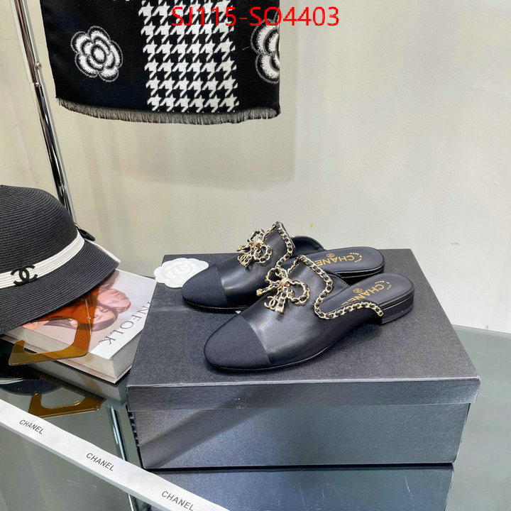 Women Shoes-Chanel luxury cheap replica ID: SO4403 $: 115USD