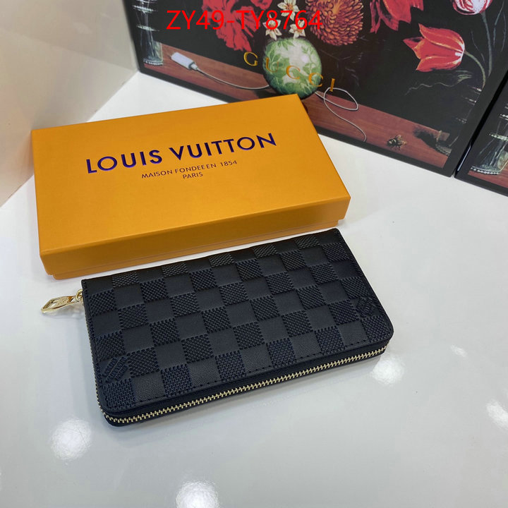 LV Bags(4A)-Wallet the top ultimate knockoff ID: TY8764 $: 49USD