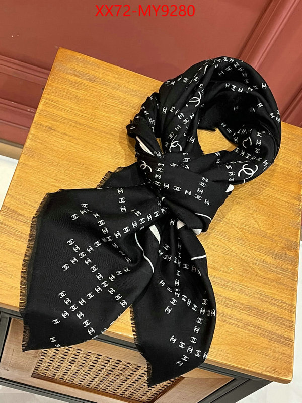 Scarf-Chanel designer high replica ID: MY9280 $: 72USD