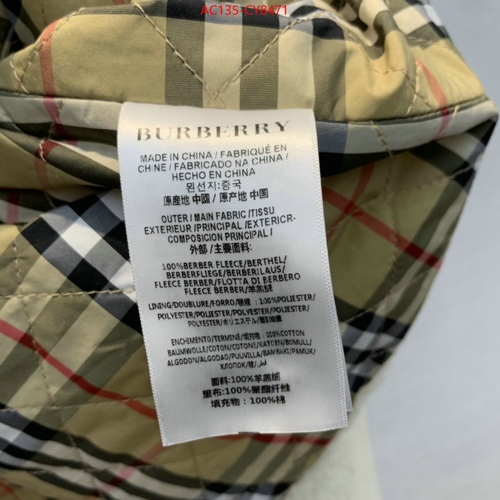Down jacket Women-Burberry can you buy replica ID: CY8471 $: 135USD