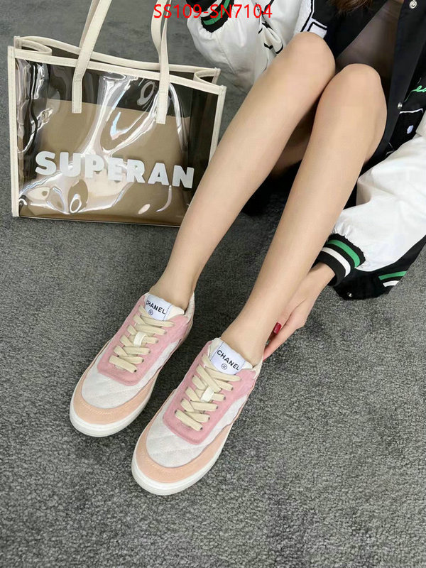 Women Shoes-Chanel aaaaa quality replica ID: SN7104 $: 109USD