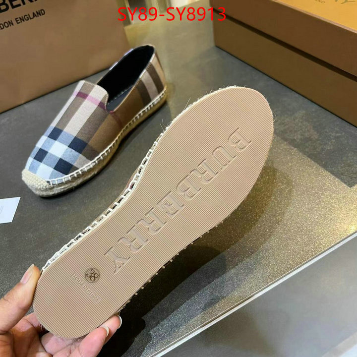 Women Shoes-Burberry best luxury replica ID: SY8913 $: 89USD