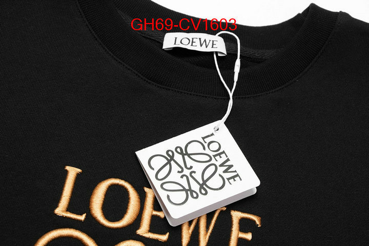 Clothing-Loewe how to buy replcia ID: CV1603 $: 69USD